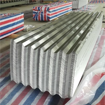 1250mm Lekkie oleje Zynkowe pokryte blachy dachowe Galwanizowane płyty metalowe