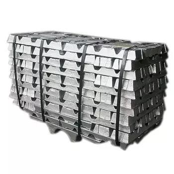 A380 A356.2 6063 A9 Czysty aluminiowy wlewek Jasna polerowana powierzchnia