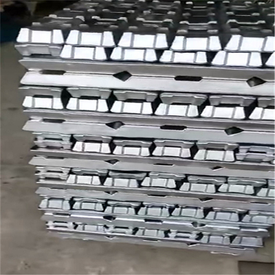 99,99% 99,9% czysty aluminiowy wlewek aluminiowy wlewek metalowy do hutnictwa stali